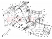 DUCATI Superbike 996 SPS REAR SHOCK ABSORBER » SWING ARM