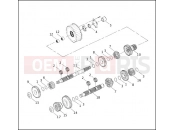 Harley-Davidson 2000 TOURING ROAD GLIDE  - FLTR TRANSMISSION GEARS