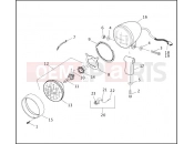 Harley-Davidson 1999 CVO/CUSTOM CVO DYNA SUPER GLIDE  - FXR3 HEADLAMP