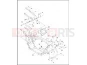 Harley-Davidson 1999 SIDECAR FLHT SIDECAR  - SIDECAR FOR FLHT FRAME, REAR FORK & JIFFY STAND