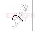 Harley-Davidson 1999 SOFTAIL SOFTAIL STANDARD  - FXST FRONT FENDER - FLSTS