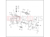 Harley-Davidson 1999 SOFTAIL SOFTAIL CUSTOM  - FXSTC CRANKCASE - GEAR SIDE