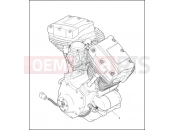 Harley-Davidson 1999 TOURING ROAD KING  - FLHR COMPLETE ENGINE - TWIN CAM 88â¢