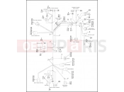 Harley-Davidson 1999 TOURING ULTRA CLASSIC  - FLHTCUI WIRING HARNESS, INTERCONNECT - FLHT & FLTR