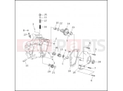 Harley-Davidson 1998 DYNA DYNA WIDE GLIDE  - FXDWG CRANKCASE - GEAR SIDE