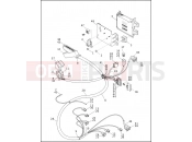 Harley-Davidson 1998 SIDECAR FLHT SIDECAR  - SIDECAR FOR FLHT WIRING HARNESS & CONTROL MODULE - FUEL INJECTED MODELS