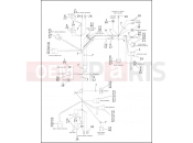 Harley-Davidson 1998 SIDECAR FLHT SIDECAR  - SIDECAR FOR FLHT WIRING HARNESS, INTERCONNECT - FLHT & FLTR