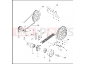Harley-Davidson 1998 SIDECAR FLHTC/I SIDECAR  - SIDECAR FOR FLHTC/I BELTS, CHAINS & SPROCKETS