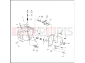 Harley-Davidson 1998 SIDECAR FLHTC/I SIDECAR  - SIDECAR FOR FLHTC/I CRANKCASE - GEAR SIDE