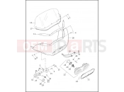 Harley-Davidson 1998 SIDECAR FLHTCU/I SIDECAR  - SIDECAR FOR FLHTCU/I WINDSHIELD, FAIRING & HEADLAMPS - FLTR