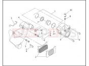 Harley-Davidson 1997 SIDECAR FLHTC/I SIDECAR  - SIDECAR FOR FLHTC/I REAR BRAKE CALIPER
