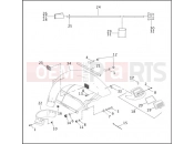 Harley-Davidson 1997 SIDECAR FLHTC/I SIDECAR  - SIDECAR FOR FLHTC/I SIDECAR FENDER