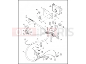 HARLEY-DAVIDSON ELECTRA GLIDE STANDARD  - FLHT WIRING HARNESS & CONTROL MODULE - FUEL INJECTED
