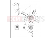 Harley-Davidson 1996 DYNA DYNA SUPER GLIDE  - FXD CYLINDERS, VALVES & HEADS - VÂ²â¢ EVOLUTION