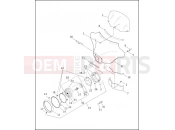 Harley-Davidson 1996 SIDECAR FLHTC SIDECAR  - SIDECAR FOR FLHTC WINDSHIELD, FAIRING & HEADLAMP - 1996 FLHT