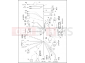 Harley-Davidson 1996 SIDECAR FLHTC SIDECAR  - SIDECAR FOR FLHTC WIRING HARNESS, MAIN - FLHR & FLHRI