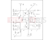 Harley-Davidson 1996 SOFTAIL FAT BOY  - FLSTF WIRING HARNESS, MAIN (2 OF 2)