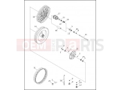 Harley-Davidson 1996 TOURING ROAD KING  - FLHR FRONT WHEEL (2 OF 2)