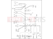 Harley-Davidson 1996 TOURING ELECTRA GLIDE STANDARD  - FLHT WIRING HARNESS, MAIN - 1995 FLT