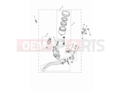 TRIUMPH Tiger 1200 GT Explorer Front brake master cylinder