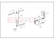 Harley-Davidson 1995 SIDECAR FLHTC SIDECAR  - SIDECAR FOR FLHTC SHOCK ABSORBERS - FLHTP