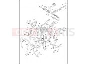 Harley-Davidson 1994 SIDECAR FLHTC/I SIDECAR  - SIDECAR FOR FLHTC/I FRAME, REAR FORK & JIFFY STAND - FXRP