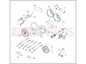 Harley-Davidson 1994 SIDECAR FLHTC/I SIDECAR  - SIDECAR FOR FLHTC/I INSTRUMENTS & INDICATOR LAMPS - FXRP