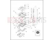 Harley-Davidson 1994 SOFTAIL HERITAGE SOFTAIL NOSTALGIA  - FLSTN ROCKER ARMS, COVERS & PUSHRODS - VÂ²â¢ EVOLUTION