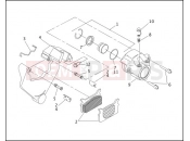 Harley-Davidson 1994 TOURING ULTRA CLASSIC  - FLHTCU REAR BRAKE CALIPER