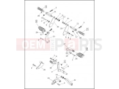 Harley-Davidson 1993 DYNA DYNA WIDE GLIDE  - FXDWG FOOTRESTS