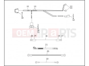 Harley-Davidson 1993 SIDECAR FLHTC/I SIDECAR  - SIDECAR FOR FLHTC/I WIRING HARNESS, MISCELLANEOUS - 1994