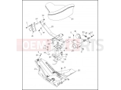 Harley-Davidson 1993 SIDECAR FLHTC/I SIDECAR  - SIDECAR FOR FLHTC/I SEAT - AIR CUSHION