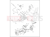 Harley-Davidson 1993 SIDECAR FLHTC/I SIDECAR  - SIDECAR FOR FLHTC/I SIDECAR BRAKE - TLE & RLE