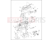 Harley-Davidson 1993 SIDECAR ULTRA SIDECAR  - SIDECAR FOR ULTRA INNER FAIRING, RADIO, CADDY & GAUGES