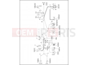 Harley-Davidson 1993 SIDECAR ULTRA SIDECAR  - SIDECAR FOR ULTRA WIRING HARNESS, INTERCONNECT - 1994 FLT