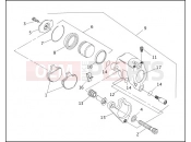 HARLEY-DAVIDSON DYNA DAYTONA  - FXDB FRONT BRAKE CALIPER