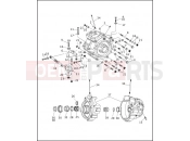 Harley-Davidson 1992 FXR LOW RIDER CUSTOM  - FXLR CRANKCASE (2 OF 4)
