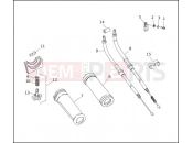 Harley-Davidson 1992 FXR SUPER GLIDE  - FXR THROTTLE CONTROL