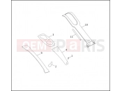 HARLEY-DAVIDSON SPORT GLIDE  - FXRT FUEL TANK TRIM
