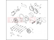Harley-Davidson 1992 SIDECAR FLHTC SIDECAR  - SIDECAR FOR FLHTC INSTRUMENTS & INDICATOR LAMPS - FXRP