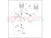 Harley-Davidson 1992 SIDECAR FLHTC SIDECAR  - SIDECAR FOR FLHTC STROBE LAMPS - REAR