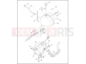 OIL TANK - Harley-Davidson FLTC/FLHTC SIDECAR - SIDECAR FOR FLTC/FLHTC 1992