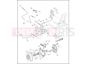 SIDECAR BRAKE - TLE & RLE - Harley-Davidson FLTC/FLHTC SIDECAR - SIDECAR FOR FLTC/FLHTC 1992