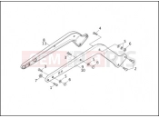 Harley-Davidson 1992 SOFTAIL FAT BOY  - FLSTF REAR FENDER SUPPORTS