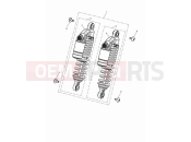 TRIUMPH Speed Twin 900 Rear suspension kit