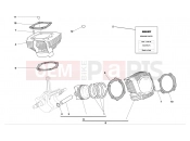 DUCATI 2005 Monster 1000 S CYLINDERS - PISTONS