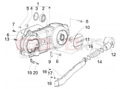 PIAGGIO Fly 150 (LBMM57) Crankcase cover - Crankcase cooling