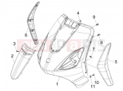 PIAGGIO Fly 150 (LBMM57) Front shield