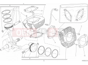 DUCATI 2016 Scrambler Icon CYLINDERS - PISTONS