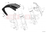 DUCATI 2019 Scrambler 1100 Sport FRONT MUDGUARD